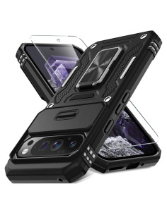 Funda DEERLAMN para Google Pixel 9 Pro XL - Negro