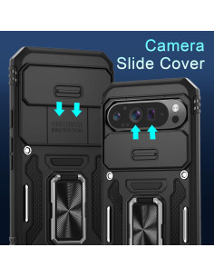 Funda DEERLAMN para Google Pixel 9 Pro XL - Negro 2