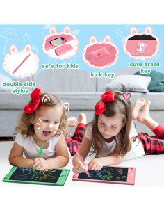 Tablet de Escritura LCD FLUESTON 8.8" 3 Paquetes para Niños 2