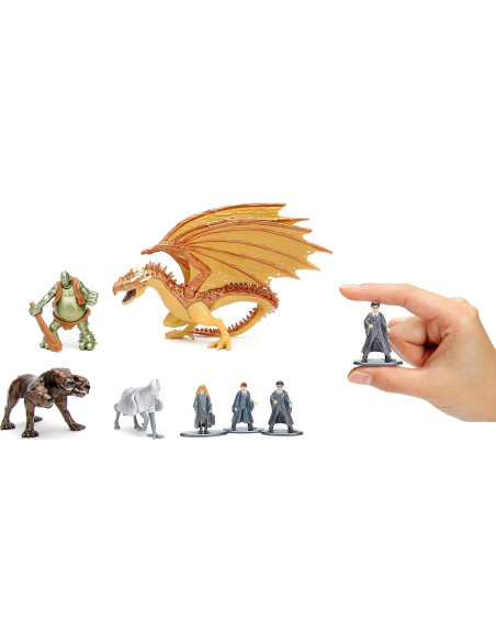 Figuras Coleccionables Harry Potter Jada Toys Mega Pack 4.19 cm Figuras Coleccionables Harry Potter Jada Toys Mega Pack 4.19 cm