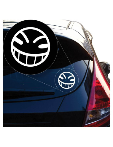 Calcomanía Vinilo Yoonek Graphics Cowboy Bebop 10 cm Blanco