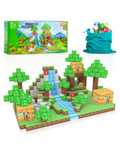 100 Bloques Magnéticos YZ - Juguete de Construcción STEM 3+