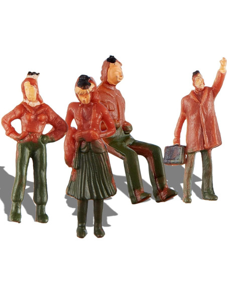 200 Figuras de Personas 1:75 Gejoy para Modelos Miniatura