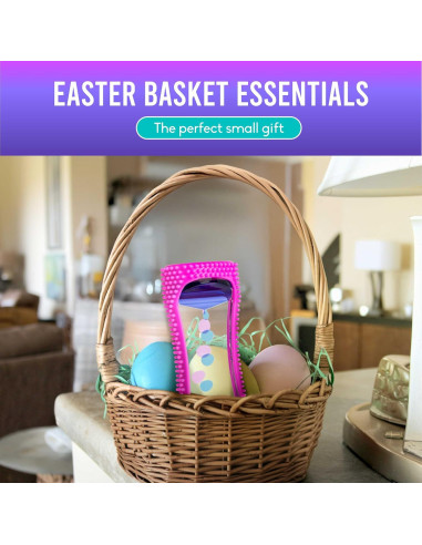 BunMo Burbujeador de Movimiento Líquido Pequeño Púrpura