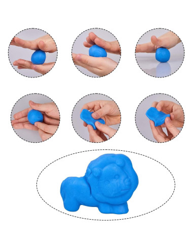 Arcilla Mágica para Modelar VANJETO 198 g Seca al Aire