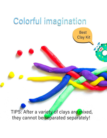 Arcilla Mágica para Modelar VANJETO 198 g Seca al Aire