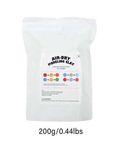 Arcilla Mágica para Modelar VANJETO 198 g Seca al Aire