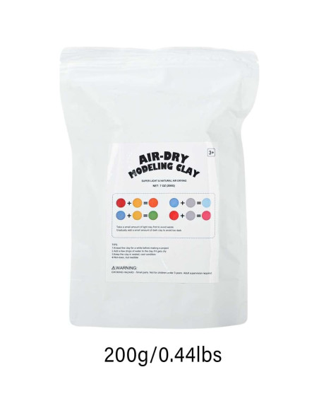 Arcilla Mágica para Modelar VANJETO 198 g Seca al Aire