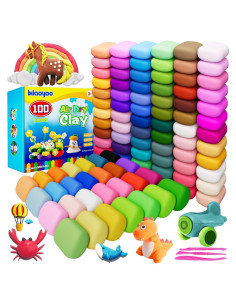 Arcilla Secada al Aire Ixiaoyoo 100 Colores para Modelar
