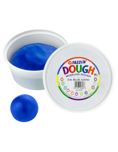 Masa de Modelar Aromatizada Hygloss 1,36 kg Azul