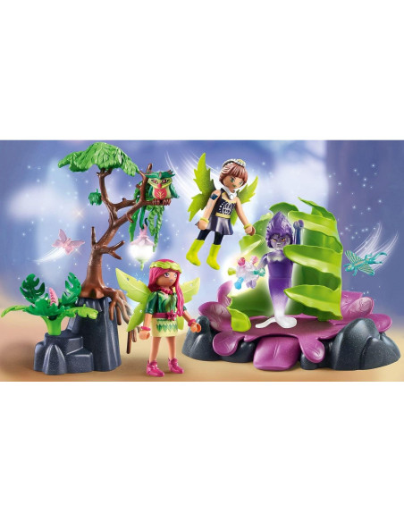 Trampa de Hoja Mística Playmobil 71215 con 2 hadas