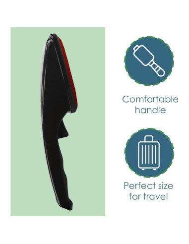 Removedor de Pelusa Manual Home Basics Rojo 26.7x6.4 cm