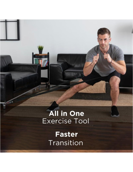 Banda de Resistencia THERABAND CLX Negra Pesada 3.31 kg