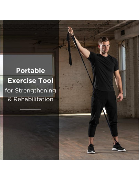 Banda de Resistencia THERABAND CLX Negra Pesada 3.31 kg