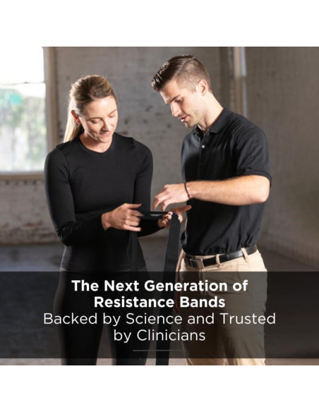 Banda de Resistencia THERABAND CLX Negra Pesada 3.31 kg