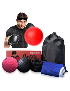 Juego de Pelotas de Boxeo Genérico Set de 4 con Guantes