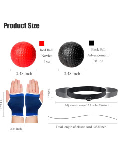 Juego de Pelotas de Boxeo Genérico Set de 4 con Guantes 2