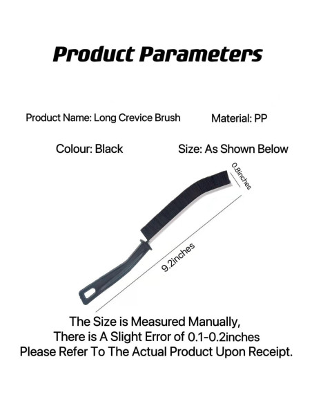 Brocha de Limpieza de Grietas PROBUSINES - 3 Unidades