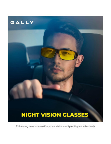 Gafas de Sol Polarizadas HD sobre Gafas para Hombres y Mujeres