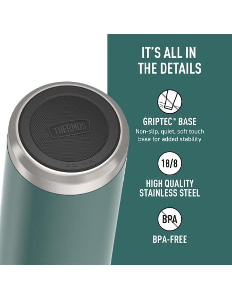 Botella de Agua THERMOS Serie Icon 710 ml Acero Inoxidable