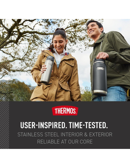 Botella de Agua THERMOS Serie Icon 710 ml Acero Inoxidable