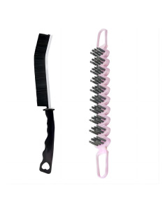 Cepillo de Limpieza POPGIO 2 Pcs Flexible y de Ranura