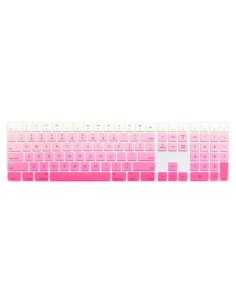Funda Teclado Numérico Inalámbrico WYGCH Rosa Ombre 2017