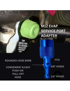 Kit Adaptador Puerto Prueba EVAP Turbo Boost 3 Piezas 2