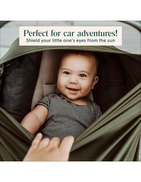 Cubierta 6 en 1 Simka Rose para Lactancia y Asiento de Coche