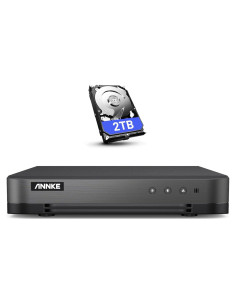 DVR CCTV ANNKE 16 Canales 1080P Híbrido 2TB Acceso Remoto