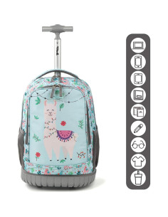 Mochila Rodante Tilami 19" Alpaca para Niños y Niñas 2