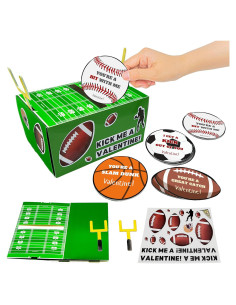 Kit de Manualidades 4E's Buzón San Valentín Fútbol DIY