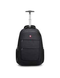 Mochila Rodante OIWAS 15.6" con Compartimentos y Ruedas