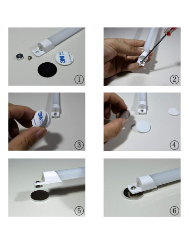 Barra de Luz LED STBTECH 43cm 6000K para Gabinete