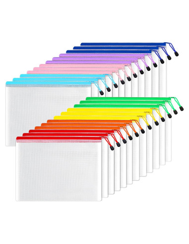 Bolsa de Cremallera SUNEE 10x14 cm Multicolor 24 Paquetes