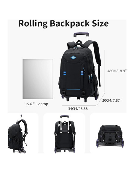 Mochila Rodante para Niños Marca X 2 Ruedas 48 cm Mochila Rodante para Niños Marca X 2 Ruedas 48 cm