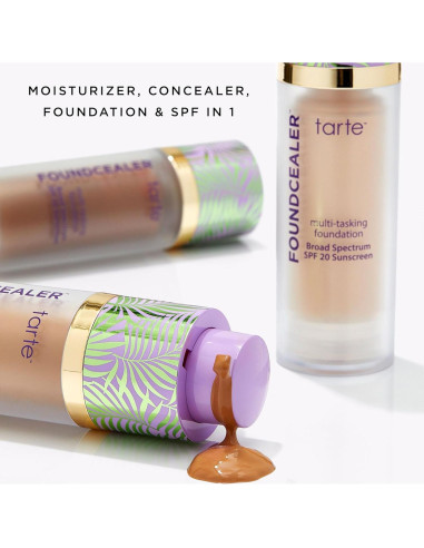 Fundación Dewy Babassu Foundcealer Tarte SPF 20 100g