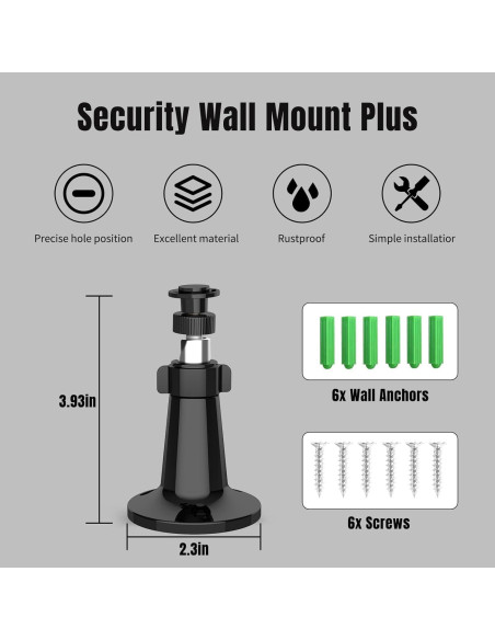 Soporte para Cámara Blink Exterior 4ta Gen Ajustable 360