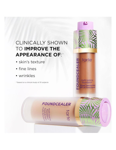 Fundación Dewy Babassu Foundcealer Tarte SPF 20 100g