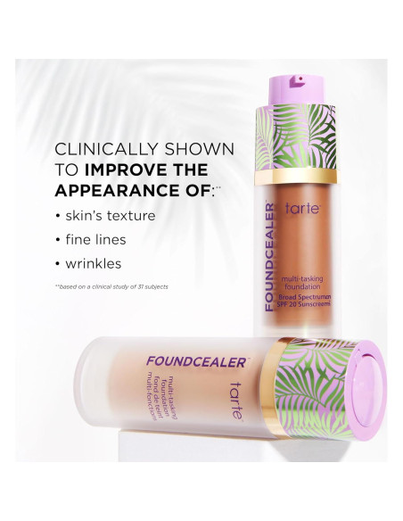 Fundación Dewy Babassu Foundcealer Tarte SPF 20 100g