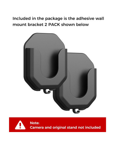 Soporte de pared adhesivo KMOUANTS para cámaras Blink