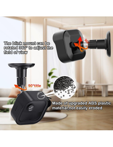Soporte para Cámara Blink Exterior Gresur 3 Paquete Ajustable