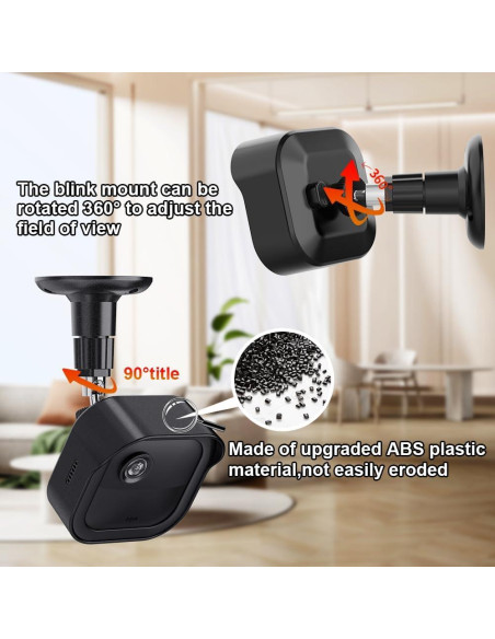 Soporte para Cámara Blink Exterior Gresur 3 Paquete Ajustable Soporte para Cámara Blink Exterior Gresur 3 Paquete Ajustable