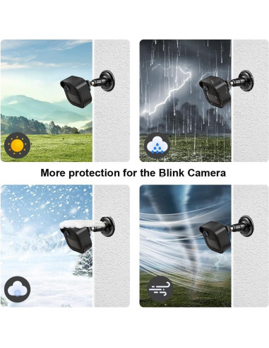 Soporte para Cámara Blink Exterior Gresur 3 Paquete Ajustable