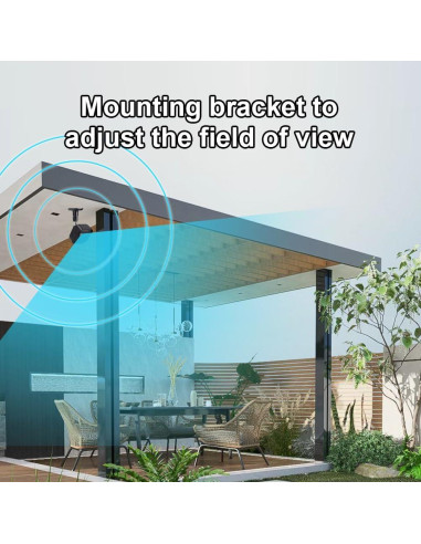 Soporte para Cámara Blink Exterior Gresur 3 Paquete Ajustable