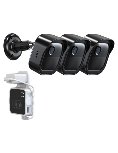 Soporte de Pared para Cámara Blink Outdoor 4 - 3 Paquete Negro