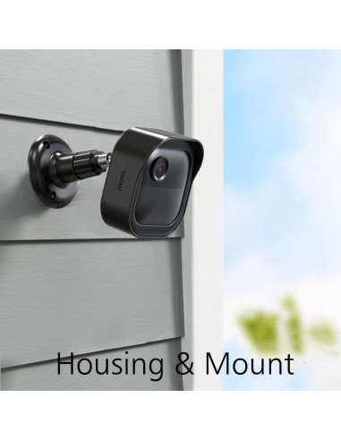 Soporte de Pared para Cámara Blink Outdoor 4 - 3 Paquete Negro