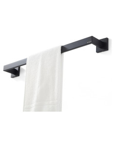 Barra de Toalla BUVELOT 60 cm Acero Inoxidable Negro Mate