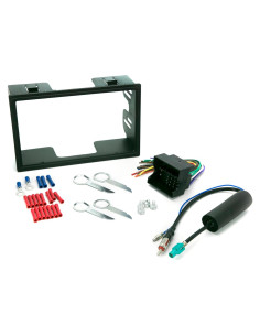 Kit Instalación Radio Doble DIN Scosche ICVW5BN para VW 2002-2005