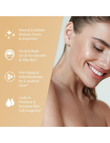 Exfoliante de Café Arábica M3 Naturals 340g con Colágeno